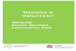 Become a volunteer - NSW Health · Thank you for your interest in being a volunteer for Cancer Services. We have put this package together to explain the opportunities for you to