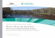 MURRAY-DARLING BASIN AUTHORITY River Murray System The River Murray System Annual Operating Plan for