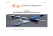 RV -12 MAINTENANCE MANUAL - vansaircraft.com · mechanics, regulatory officials, and aircraft/component manufacturers that are certified to perform maintenance, repairs, and alterations