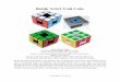 Rubik 3x3x3 Void Cube - cs.brandeis.edustorer/JimPuzzles/RUBIK/Rubik3x3x3Void/... · Rubik's 3x3x3 cube, you may get stuck at the end with something like this: Such a configuration
