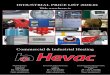 Commercial & Industrial Heating - Hevac · * De Dietrich GT530 (Assembled) 986‐1450 20 * Flowair Air Curtains 57 * De Dietrich CABK + CABK Plus 80 to 2900 21 * Flowair Controls