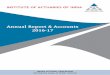 Annual Report & Accounts 2016-17X(1)S(izo31c55ikcn403feu5vb255... · 12.1 Report of the Auditor's relating to Accounts to the Council of Institute of Actuaries of India 1) stWe have