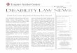 July 2006 Issue 4, 2006 DISABILITY LAW NEWSonlineresources.wnylc.net/EJC/DAP_News/Jul2006.pdf · Disability Law News — july 2006 Page 1 DAP Advocate Presented Denny Ray Award July