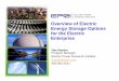 Overview of Electric Energy Storage Options for the ... · Overview of Electric Energy Storage Options for the Electric Enterprise Dan Rastler ... systems (calls their product regenerative