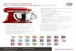 KitchenAid ARTISAN 4.8 L Tilt-Head Stand Mixer 5KSM175PS · KitchenAid ARTISAN 4.8 L Tilt-Head Stand Mixer 5KSM175PS * References for machines with British plug begin with 5KSM175PSB