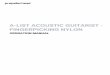 A-List Acoustic Guitarist Fingerpicking Nylon Operation Manual A-LIST ACOUSTIC GUITARIST - FINGERPICKING