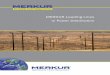 MERKUR Leading Lines in Power Distribution · pleted by non corrosive ITP Engineered Timber Crossarms resisting harshest climatical condi-tions. The unmatched strength of the material