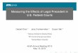 Measuring the Effects of Legal Precedent in U.S. Federal ...users.nber.org/~dlchen/papers/Judicial_Compliance_in_District_Courts_slides.pdf · Measuring the Effects of Legal Precedent