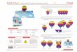 Pop-up card (hot air balloon): Assembly Instructions 1 · PAGE03 Join the balloon and cloud together. Attach glue tabs A and B on the balloon and cloud together, matching their shapes