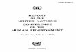 Report of the United Nations Conference on the Human ... · United Nations Scientific Committee on the Effects of Atomic Radiation World Environment Institute World Food Programme