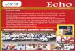 Echo Emailer - jvr-cas.com · Echo December 2016 It's the dawn of a prosperous and purposeful new year and we are proud to present to you the 22nd edition of ECHO, which has till