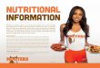 NUTRITIONAL INFORMATION - Hooters · 2800 1540 172 38 1 675 1870 149 8 0 148 ORIGINAL HOOTERS™ STYLE- 50 PC without Sauce & Dressing 7000 3860 429 95 2 1685 4670 372 20 0 369 WINGS