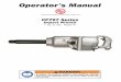 Operator’s ManualOperator’s Manual CP797 Series Impact Wrench 1” Sq. Dr. Std. Model “K” To reduce risk of injury, everyone using, installing, repairing, maintaining, changing