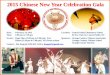2015 Chinese New Year Celebration Gala 2015 Chinese Year Programl.pdfOrange County Chinese Association (OCCA) Dance Troupe was formed in 2014. It is a social platform for the OCCA