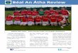 Béal An Átha Review - Gaelic Athletic Associationballina.tipperary.gaa.ie/Shared Documents/Ballina... · Béal An Átha Review sunshine from the U8 hurlers as they clashed swords