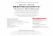 2014–2015 School Handbook - Mathcounts...2014–2015 School Handbook For questions about your local MATHCOUNTS program, please contact your chapter (local) coordinator. Coordinator