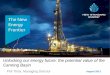 Unlocking our energy future: the potential value of the ...Basin – farm-out process currently underway) • 1 – 3 well program proposed for Canning Basin from mid 2014 (potentially