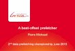 Pierre Michaud 2nd data prefetching championship, june 2015comparch-conf.gatech.edu/dpc2/resource/dpc2_michaud_slides.pdf• Sandbox prefetcher (Pugsley et al., HPCA 2014) - first