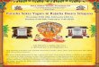 livermoretemple.org · 2019-02-08 · Shiva Vishnu Temple, Livermore CA 1232 Arrowhead Ave, Livermore, CA 94551 Tax 94-2427126; Inc# D0821589 Celebrates Purusha Sukta Yagam Rajatha