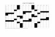 October - Q.E.T.Sqets.com/large-print_puzzles/pdf/10/october_lp-std_crossword.pdf · 34 Angelic ring 35 Similar 36 Dregs 38 Many times 39 Radioactivity unit 43 Eastern Time 45 Aged