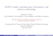 ACOPF models: extending data, formulations, and solution ...pages.cs.wisc.edu/~ferris/talks/ferc-jun.pdf · ACOPF models: extending data, formulations, and solution methodology Michael