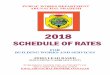 SCHEDULE OF RATES - Public Works Departmentarunachalpwd.org/pdf/06092018/SR-2018-Building.pdf · 2018-09-06 · adopting the schedule, the users should fully acquaint themselves with
