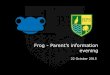 Frog - Parent’s information 2.pdf · What is Frog? Think of the FROG Virtual Learning Environment (Frog VLE) as an; intranet, online classroom, and social learning space for schools,