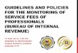 GUIDELINES AND POLICIES FOR THE MONITORING OF …philippinecollegeofradiology.org.ph/attachments/article/104/Guidelines and Policies for...GOALS • To review and discuss the guidelines