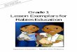Grade 1 Lesson Exemplars for Rabies Education...Department of Education • Republic of the Philippines Grade 1 Lesson Exemplars for Rabies Education This instructional material was