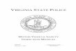 VIRGINIA STATE POLICE Vehicle...¢  2019-08-30¢  Virginia Motor Vehicle Safety Inspection Manual Direct