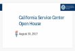 California Service Center Open House - USCIS from Previous...California Service Center Open House August 30, 2017 . California Service Center Open House 2017 Form I-130 Petition for