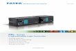 The Brand You Can Rely on Since 1992 - SEA Praha · 2015-04-14 · The Brand You Can Rely on Since 1992 FBs - Series Programmable Logic Controller • Cutting edge PLC ... • 16/7
