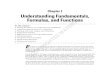 Chapter 1 Understanding Fundamentals, Formulas, and Functions ... · Chapter 1 Understanding Fundamentals, Formulas, and Functions In This Chapter Getting the skinny on workbooks