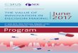 The Sixth International Conference THE VALUE OF June …eliksirplus.com/Conference_Program_Pharmacoeconomics... · 2017-06-02 · • . Pharmacoeconomics Section Pharmaceutical Association