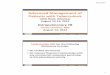 Advanced Management of Patients with Tuberculosis · Advanced Management of Patients with Tuberculosis Little Rock, Arkansas August 13‐14, 2014 Extrapulmonary TB Linda Dooley, MD