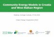 Community Energy Models in Croatia and West Balkan Region...Energetska tranzicija. Crowdfunding . Civic Crowdfunding + City? AK T I VAC I J A GRAĐANA B O L J A M J E S TA B O L J