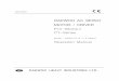DAEWOO AC SERVO MOTOR / DRIVER - Amazon S3 · 2017-09-14 · Designations of Daewoo AC Servo Motor and Driver are as follows. ① ② ③ ④ ⑤ ⑥ ⑦ encoder connector power connector