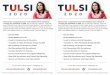 Democratic congresswoman Tulsi Gabbard from Hawaii is · Democratic congresswoman Tulsi Gabbard from Hawaii is running for president in 2020. As an Iraq war veteran, Tulsi has seen
