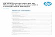 Technical white paper HP Client Integration Kit for Microsoft System … · 2016-10-14 · HP Client Integration Kit for Microsoft System Center 2012 Configuration Manager (CIK) is