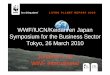 WWF/IUCN/Keidanren Japan Symposium for the …...Title 基調講演資料「生物多様性の指標化と限界」 Author ジョナサン・ロー（WWFインターナショナル