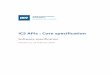 ICS APIs : Core specification Specification v1.2 for... · ICS APIs Core specification version 1.2 Table of contents 1 ICS APIs : overview ... or the umbrella group including that