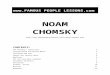 Famous People Lessons - Noam Chomsky · Web viewNoam Chomsky is an American author, lecturer / lecture, linguist, philosopher, and political commentator. He is a top prof / professor