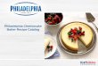 Philadelphia Cheesecake Batter Recipe Catalog...1. Whip Philadelphia Cheesecake Batter in mixer bowl fitted with whip attachment on high speed 1 to 2 min. or until batter is light