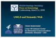 UMLS and Semantic Web · 21/03/2006  · Olivier Bodenreider Lister Hill National Center for Biomedical Communications Bethesda, Maryland - USA UMLS and Semantic Web NIAID Ontology