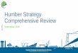 Humber Strategy Comprehensive Review · high SOP Option 5 Sustain Option 12 Accommo-dating water Baseline Option Consider further Consider further Consider further as long term approach