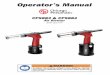 Operator’s Manual - Chicago PneumaticOperator’s Manual CP9883 & CP9884 Air Riveter 3/16” and 1/4” To reduce risk of injury, everyone using, installing, repairing, maintaining,