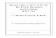 Sonata opus 1, #2 in A Minor for Treble Recorder and ...drdrbill.com/downloads/music/Handel/Sonata_a_HWV362.pdf · Sonata No.2 in A minor movement 1 G. F. Händel guitar continuo