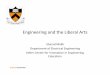 Engineering and the Liberal Arts.pptx [Read-Only]projects.iq.harvard.edu/.../files/engineering_and_the_liberal_arts.pdf · Engineering and the Liberal Arts Sharad Malik Department