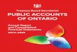 Public Accounts of Ontario, 2015-2016iv Financial Statement Discussion and Analysis, 2015–2016 For example, transfer payments to organizations including consolidated broader public
