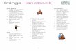 Strings Handbook Violin-Viola-Cello-Double Bass · 2019-02-07 · o 2 to 3 cellos sizes, o 2 double bass sizes. • A student is sized at the beginning and throughout the school year